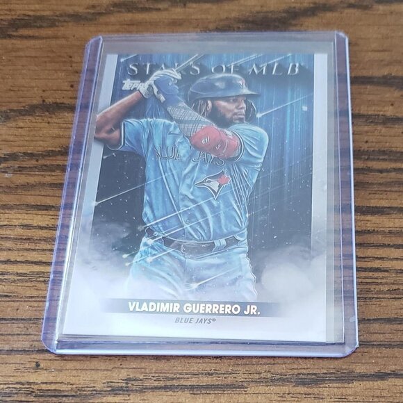 2022 Topps Series 1 Vladimir Guerrero Jr Stars of the MLB #22 Toronto Blue Jays - Picture 2 of 3
